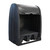 2 Drum Outdoor Storage Spill Containment Shed, Black (4062-BD)
