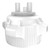 JUSTRITE 83mm Carboy Cap, Open Top with Adapter, Two 1/2" Molded-in Hose Barbs and Vent - 12860