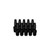 JUSTRITE Replacement 1/8" MNPT Black Fitting With 1/4" Hose Barb Plug, for VaporTrap™, 10-Pack - 12963