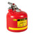 JUSTRITE 2.5 Gallon Plastic Safety Can, Type I, Stainless Steel Hardware, Red - 14261 JUSTRITE 2.5 Gallon Plastic Safety Can, Type I, Stainless Steel Hardware, Red - 14261