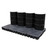 8 Drum Low-Profile Spill Pallet, Black (5110-BD)