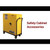 JUSTRITE 12 Gallon, 1 Shelf, 1 Door, Manual Close, Flammable Cabinet, Sure-Grip® EX Compac, Yellow - 891200