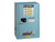 JUSTRITE 12 Gallon, 1 Shelf, 1 Door, Self Close, Corrosives/Acid Steel Safety Cabinet, Sure-Grip® EX Compac, Blue - 891222