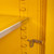 JUSTRITE 15 Gallon, 1 Shelf, 1 Door, Self Close, Flammable Cabinet, Sure-Grip® EX Compac, Yellow - 891520