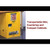 JUSTRITE 15 Gallon, 1 Shelf, 1 Door, Self Close, Flammable Cabinet, Sure-Grip® EX Compac, Yellow - 891520