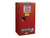 JUSTRITE 20 Gallon, 2 Shelves, 1 Door, Self Close, Paint Safety Cabinet, Sure-Grip® EX, Red - 891531