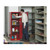 JUSTRITE 22 Gallon, 3 Shelves, 1 Door, Manual Close, Flammable Cabinet, Sure-Grip® EX Slimline, Red - 892201
