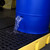 ENPAC 4 Drum Slim-Line Poly Spill Pallet, Yellow