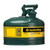 JUSTRITE 1 Gallon Steel Safety Can for Oil, Type I, Flame Arrester, Green - 7110400