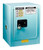 JUSTRITE 4 Gallon, 1 Shelf, 1 Door, Manual Close, Corrosives/Acids Safety Cabinet, ChemCor® Countertop, Blue - 8904022