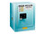 JUSTRITE 4 Gallon, 1 Shelf, 1 Door, Self Close, Corrosives/Acids Safety Cabinet, ChemCor® Countertop, Blue - 890422