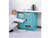 JUSTRITE 22 Gallon, 1 Shelf, 2 Doors, Manual Close, Corrosives/Acids Safety Cabinet, ChemCor® Under Counter, Blue - 8923022