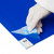 NOTRAX Adhesive Peel Off Surface Tacky Mat Clean-Step 18X36" Blue - 080S1836BU