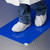 NOTRAX Adhesive Peel Off Surface Tacky Mat Clean-Step 18X36" Blue - 080S1836BU