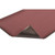 NOTRAX Drying & Cleaning Entrance Mat Ovation™ 2'x 3' BURGUNDY -141S0023BD