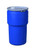 EAGLE 14 Gallon, Metal Bolt Ring, Lab Pack Open Head Plastic Barrel Drum with 1x2" and 1x3/4" Bung Holes, Blue - 1610MBBRBG1