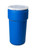 EAGLE 20 Gallon, Plastic Lever-Lock, Lab Pack Open Head Plastic Barrel Drum, Blue - 1623B