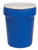 EAGLE 40 Gallon, Plastic Lever-Lock, Lab Pack Plastic Barrel Drum, Blue - 1651B