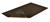 NOTRAX Debris Scraper Entrance Mat Opus™ CTE™ 2X3 Charcoal - 169S0023CH