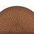 NOTRAX Sunburst Half Circle Mat, Mat Guzzler™, 2X3 Brown - 183S0023BR