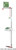 JUSTRITE Floor Mount, Closed ABS Bowl, Hughes Combination Shower, Stainless Steel Pipe, Bottom Inlet - 18GS45G