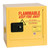 EAGLE 2 Gallon, 1 Shelf, 1 Door, Manual Close, Flammable Liquid Cabinet, Bench Top, Yellow - 1901X