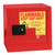 EAGLE 2 Gallon, 1 Shelf, 1 Door, Manual Close, Flammable Liquid Cabinet, Bench Top, Red - 1901XRED