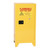 EAGLE 16 Gallon, 1 Shelf, 2 Door, Manual Close, Flammable Liquid Cabinet, Space Saver, Tower™, Yellow - 1906XLEGS
