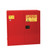 EAGLE 30 Gallon, 1 Shelf, 2 Door, Manual Close, Flammable Liquid Cabinet, Red - 1932XRED