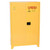 EAGLE 45 Gallon, 2 Shelf, 2 Door, Manual Close, Flammable Liquid Cabinet, Tower™, Yellow - 1947XLEGS