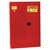 EAGLE 45 Gallon, 2 Shelves, 2 Door, Manual Close, Flammable Liquid Cabinet, Red - 1947XRED