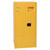 EAGLE 60 Gallon, 2 Shelves, 2 Door, Manual Close, Flammable Liquid Cabinet, Yellow - 1962X