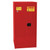 EAGLE 60 Gallon, 2 Shelves, 2 Door, Manual Close, Flammable Liquid Cabinet, Red - 1962XRED