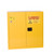 EAGLE 30 Gallon, 1 Shelf, 2 Door, Self Close, Flammable Liquid Cabinet, Yellow - 3010X