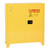 EAGLE 30 Gallon, 1 Shelf, 2 Door, Self Close, Flammable Liquid Cabinet, Tower™, Yellow - 3010XLEGS