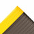 NOTRAX Anti-Fatigue Mats Airug® 3/8" x 2'x 60' Black/Yellow -410R0324BY