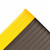 NOTRAX Anti-Fatigue Mats Airug® 5/8" x 3'x 5' Black/Yellow -410S0535BY