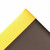 NOTRAX Anti-Fatigue Mat Blade Runner™ Dyna-Shield® 4'x 60' Black/Yellow -413R0048BY