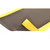 NOTRAX Anti-Fatigue Mat Blade Runner™ Dyna-Shield® 2'x 3' Black/Yellow -413S0023BY