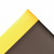 NOTRAX Anti-Fatigue Mat Blade Runner™ Dyna-Shield® 3'x 6' Black/Yellow -413S0036BY