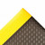 NOTRAX Anti-Fatigue Mat Rolls Diamond Cushion™ 2X60 Black/Yellow - 508R0024YB