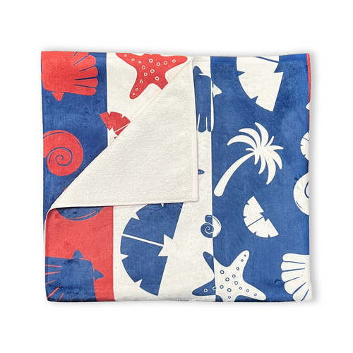 King Size Subli-Plush Velour Beach Towel King Size Subli-Plush Velour Beach Towel