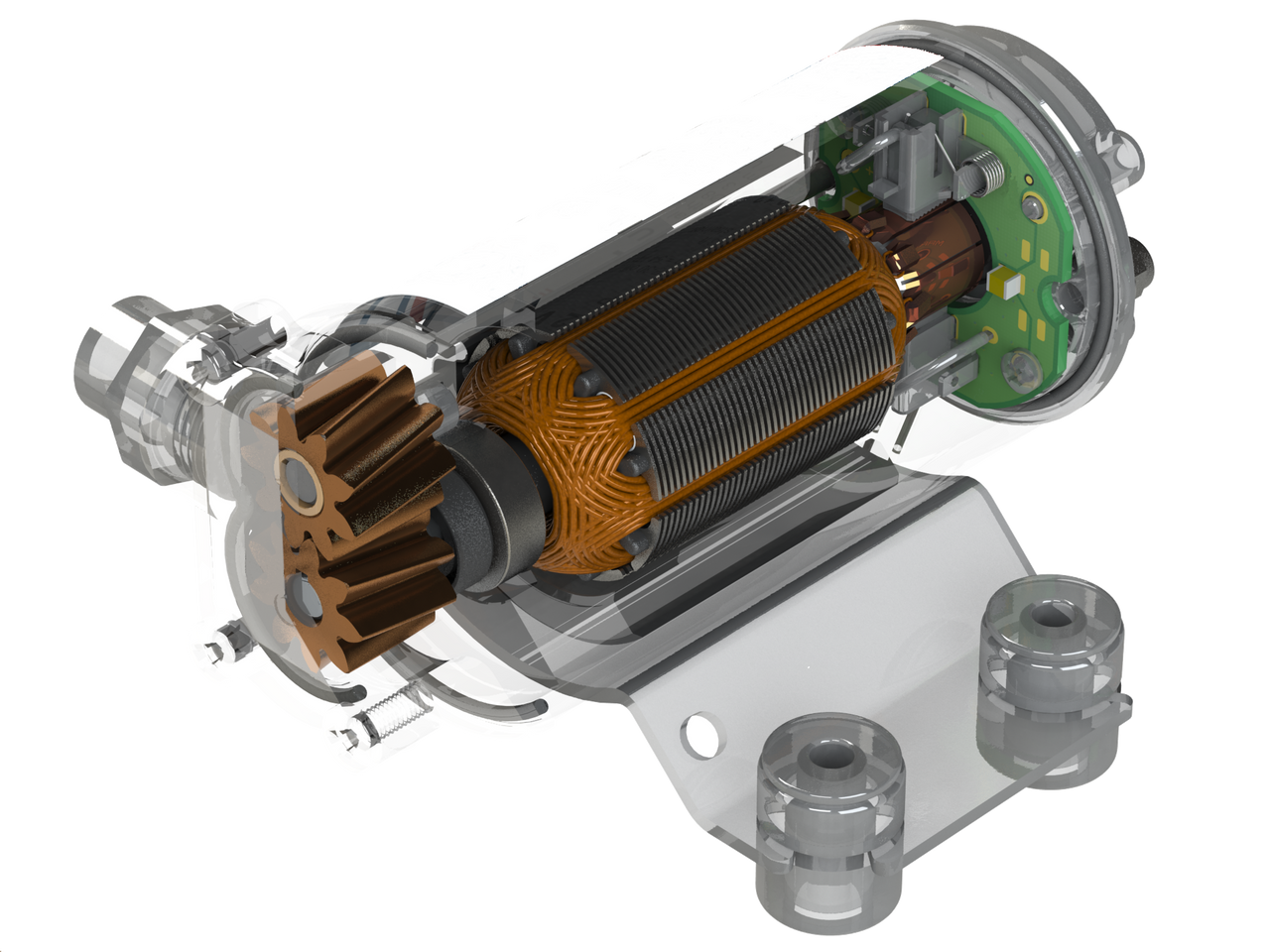 1 GPM gear pump for motor oil, diesel fuel