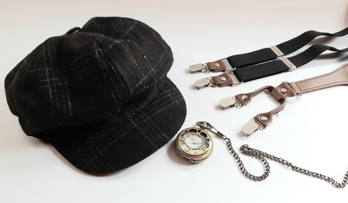 'Peaky Blinders' Style Accessories for Hire from The Littlest Costume Shop in Melbourne