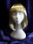 Blonde Mid-length bobbed wig.