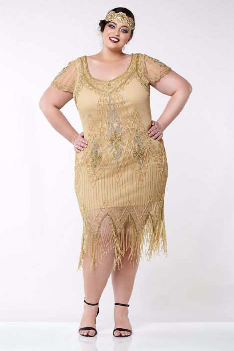 Stunning 1920's Dress in a size 26 ...