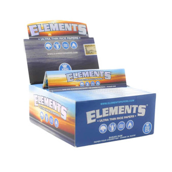 Elements Ultra Thin Rice King Size Slim Rolling Papers