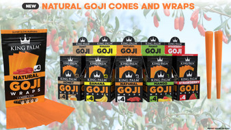 King Palm Goji Wraps 4 Pack