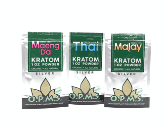 OPMS Silver Kratom 16 Ounce