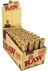 Raw Organic Hemp Cone King Size 3ct
